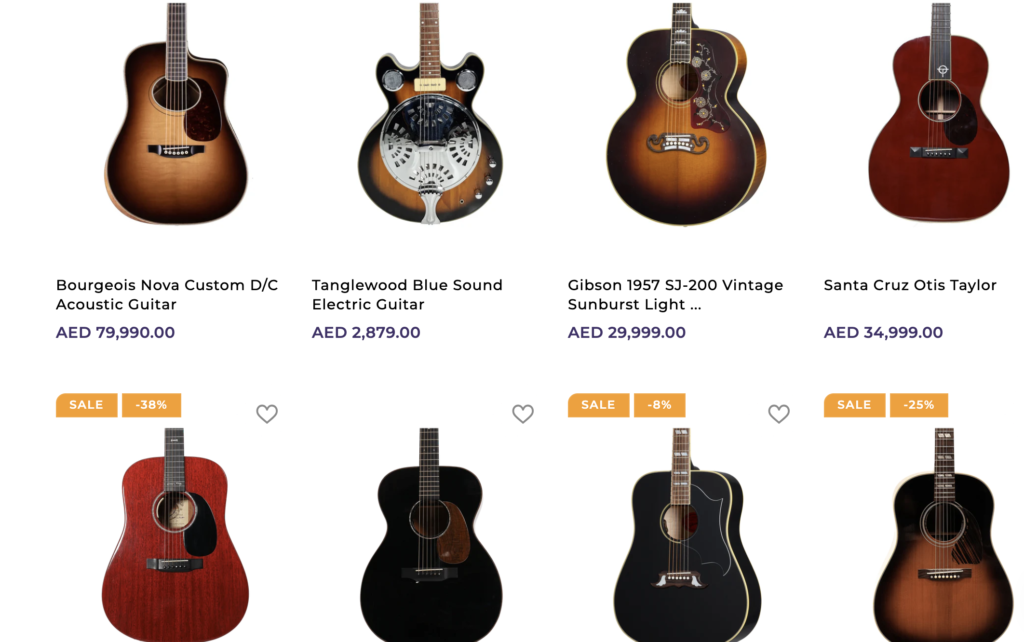 Discovering the Best Acoustic Guitars in Dubai: A Shopper’s Guide